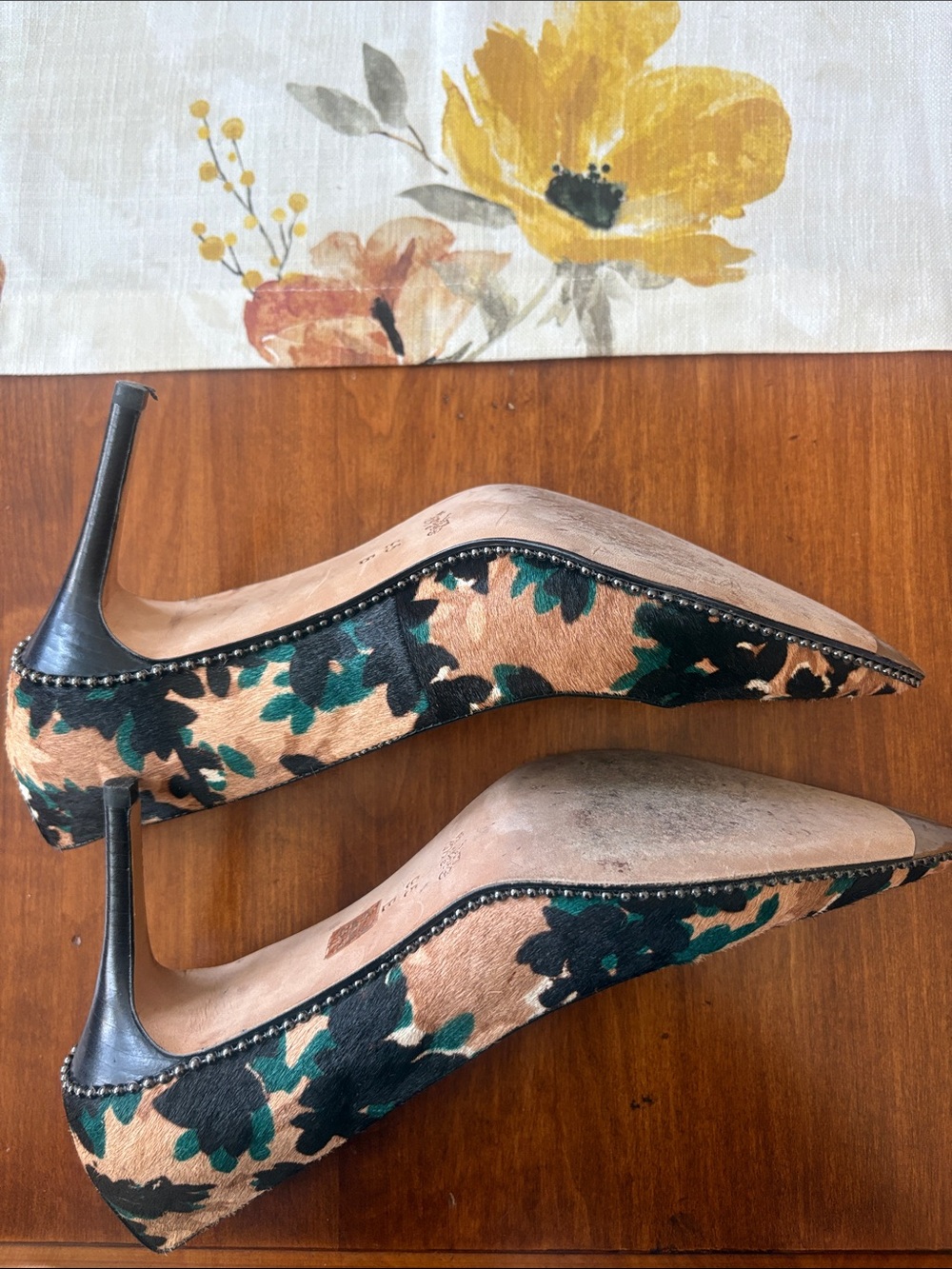 COACH Women's Smith Beadchain Pointed Toe - Picture 5 of 7